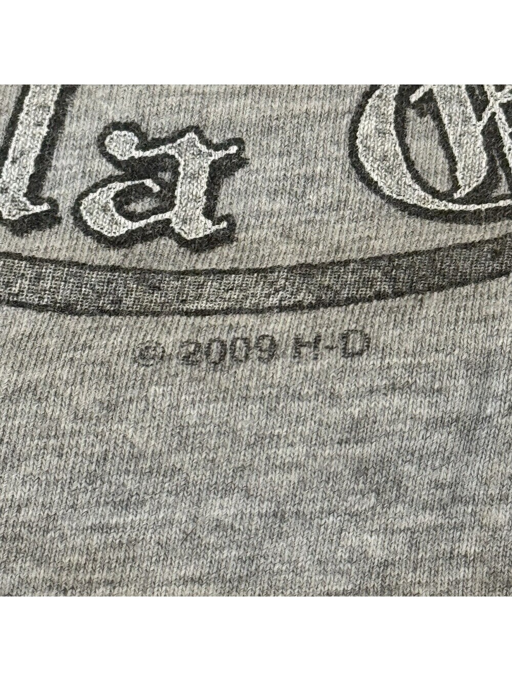 Harley Davidson 2007 Grand Canyon Y2K Shirt XL Gray Skull - Picture 9 of 10